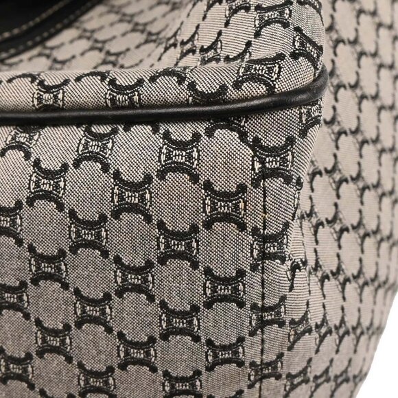 Celine Gray Canvas Macadam Boogie Tote Handbag - Picture 4 of 10